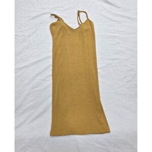 Women's Forever21 Yellow Spaghetti Strap Dress Size Large